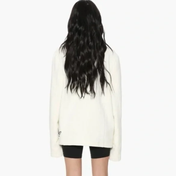 NEW Boys Lie REVOLVE Oversized Sweatshirt Blazer Sz XS/S *altered* - Picture 3 of 10